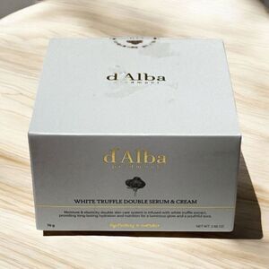 d'Alba White Truffle Double Serum & Cream 2.46oz NIB Sealed